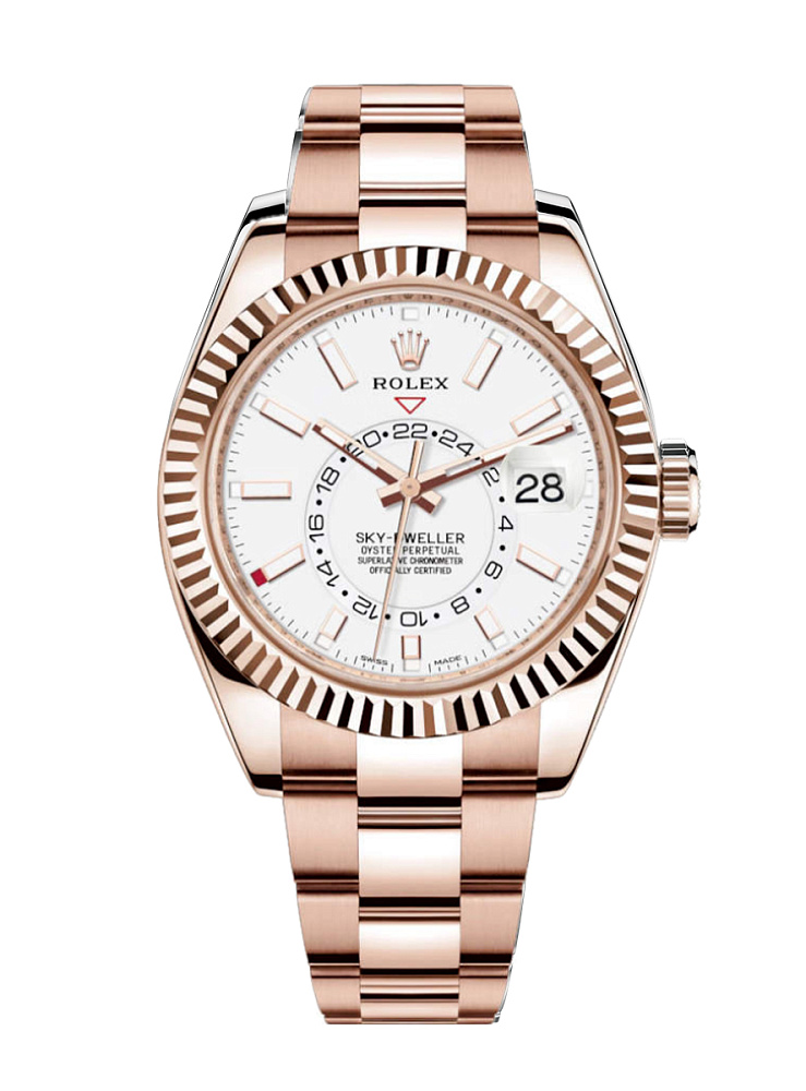 Sky dweller rose gold 2021 sale