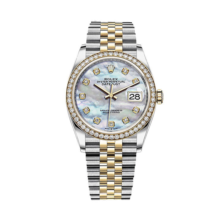 Oyster Perpetual Datejust 36 mm Oystersteel and Yellow Gold
