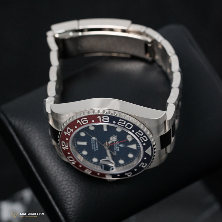 GMT Master II Pepsi White Gold