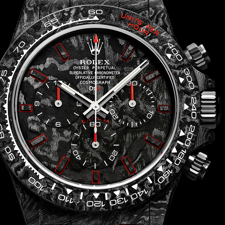 Rolex Daytona 40 Mm All Carbon Red Edition