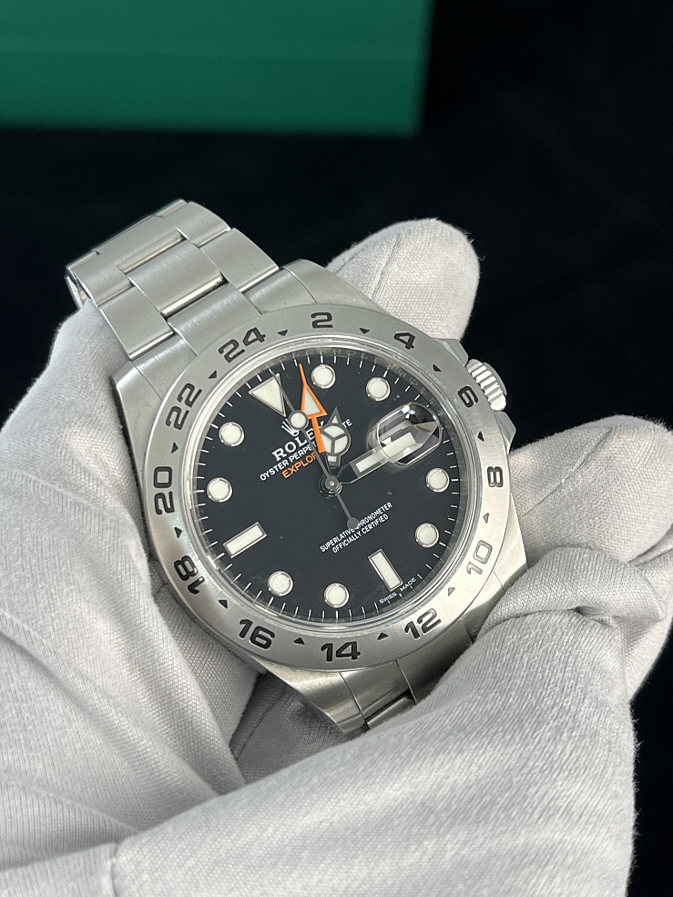 Oyster Perpetual Explorer II Black Dial