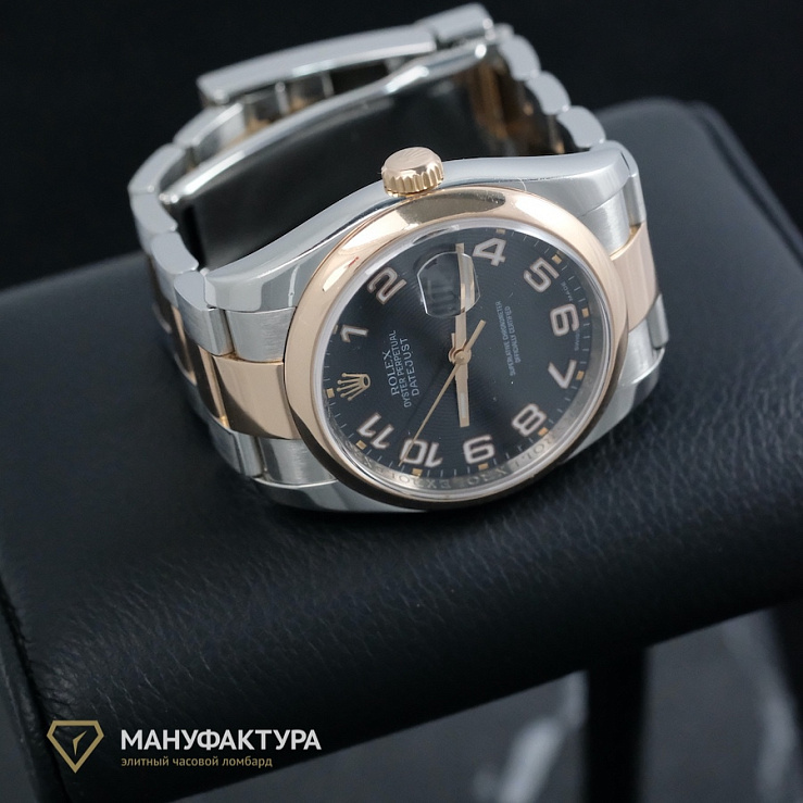 36mm Steel and Everose Gold