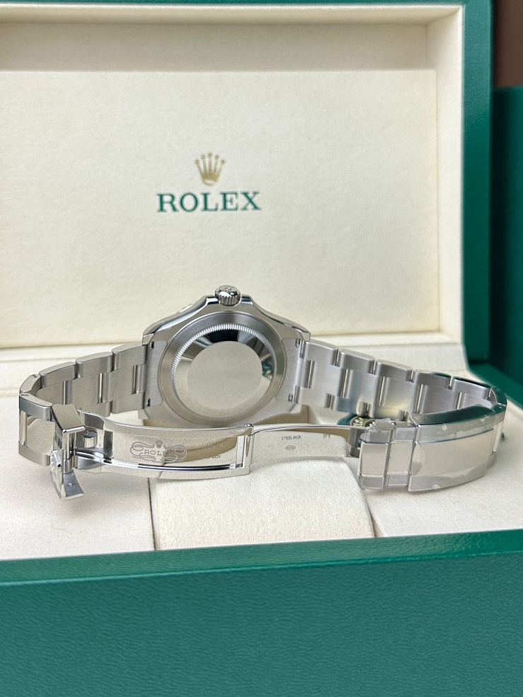 Yacht-Master 40 mm Rhodium dial
