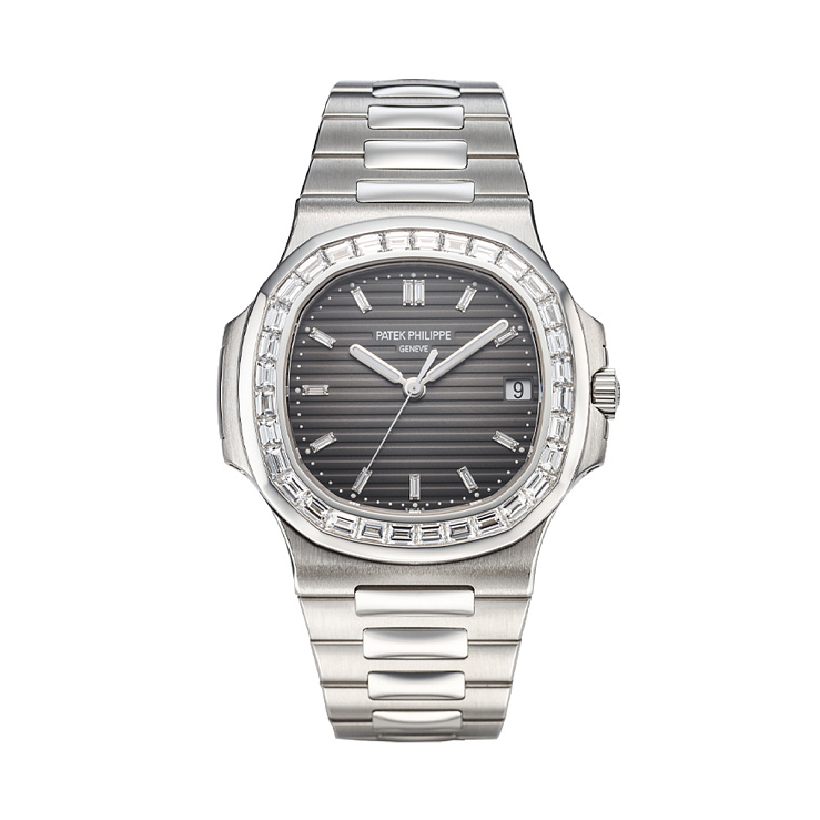 NAUTILUS JEWELLERY DIAMOND BEZEL PLATINUM LIMITED EDITION