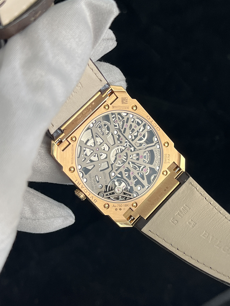 Octo Finissimo Skeleton 8 Days Mechanical Manufacture Ultra-thin Movement