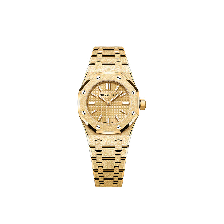 Royal Oak Mini Frosted Yellow Gold 23mm