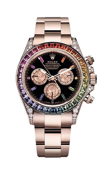 Oyster Perpetual Daytona Rose Gold Rainbow Factory