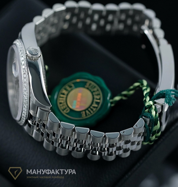 Datejust 36 mm Custom Diamonds Pave Dial 2021