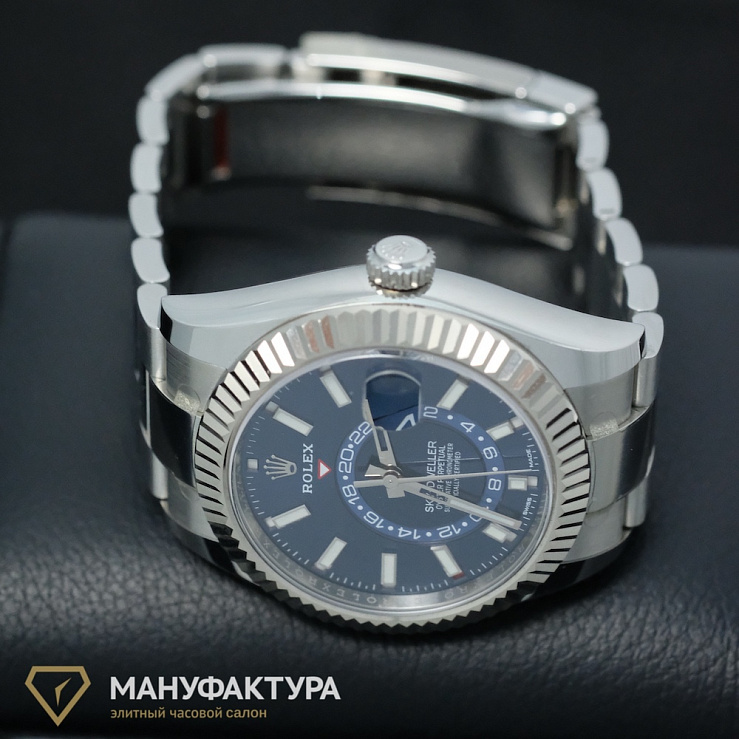 Sky-Dweller Steel Blue Dial