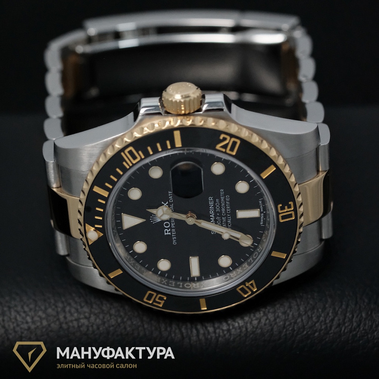 Submariner 40mm Steel & Yellow Gold