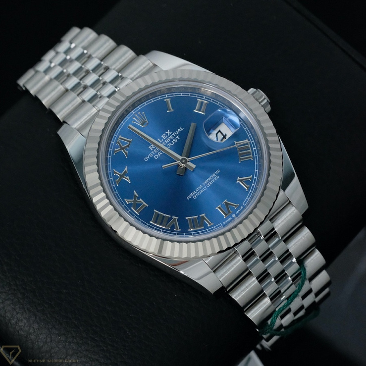 Datejust 41mm Blue Azzurro 2022