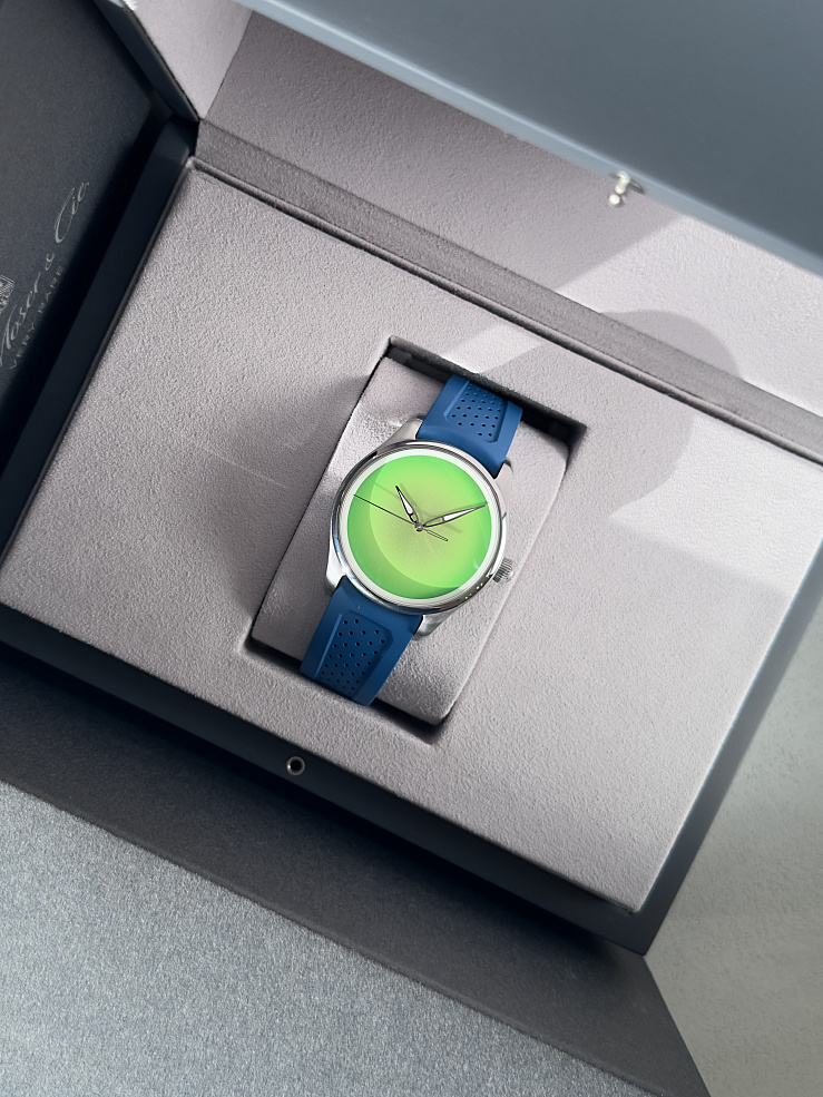 PIONEER CENTRE SECONDS CONCEPT CITRUS GREEN 42,8mm Steel