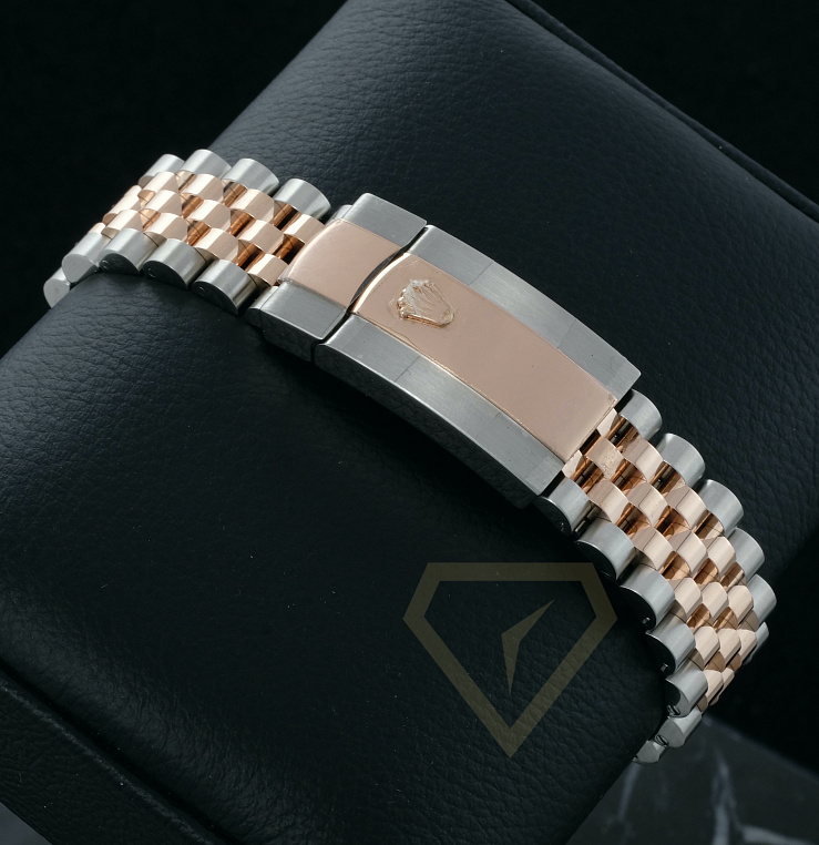 Oyster Perpetual Datejust 36 mm Everose Rolesor Factory diamonds 2021