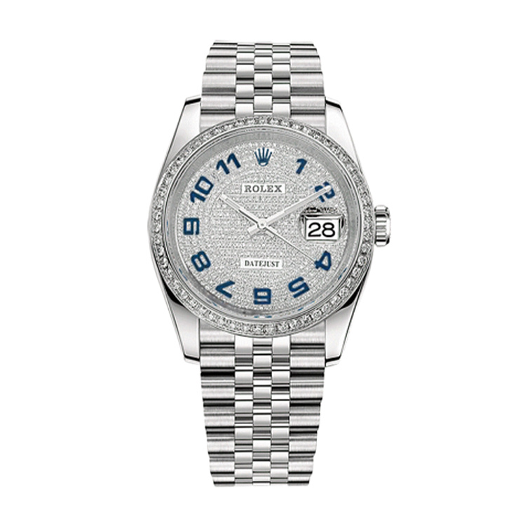 Datejust 36 mm Custom Diamonds Pave Dial 2021