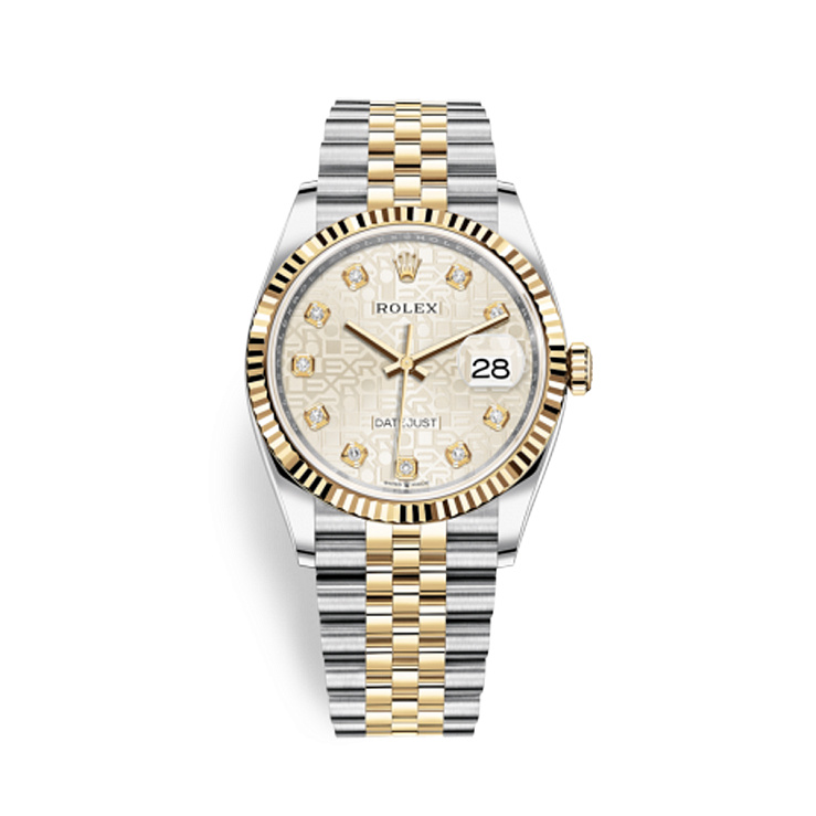 Datejust 36mm Steel & Yellow Gold Computer Diamond Dial Jubilee Bracelet