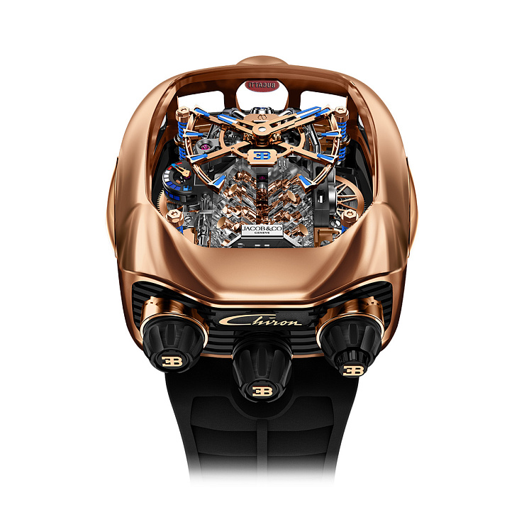 Grand Complication Masterpiece Bugatti Chiron Tourbillon Rose Gold