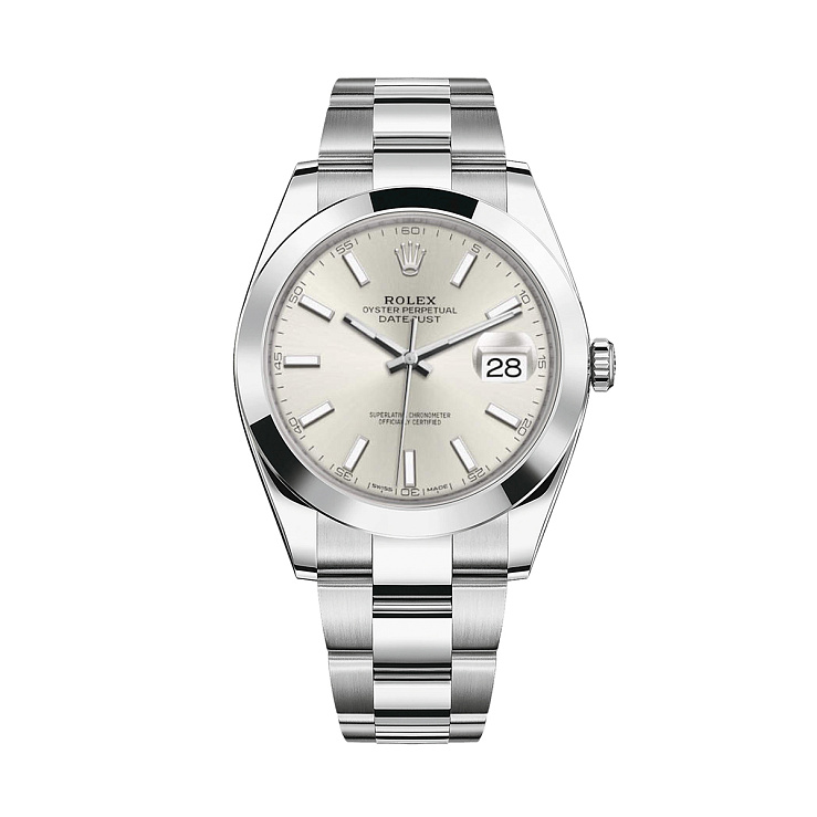 Oyster Perpetual Datejust 41 mm Silver