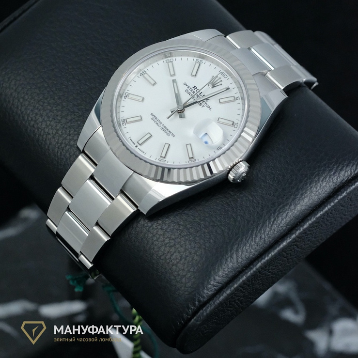 Datejust II 41mm White Dial 2021