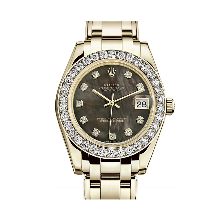 Pearlmaster 34mm Dark M.O.P. Dial