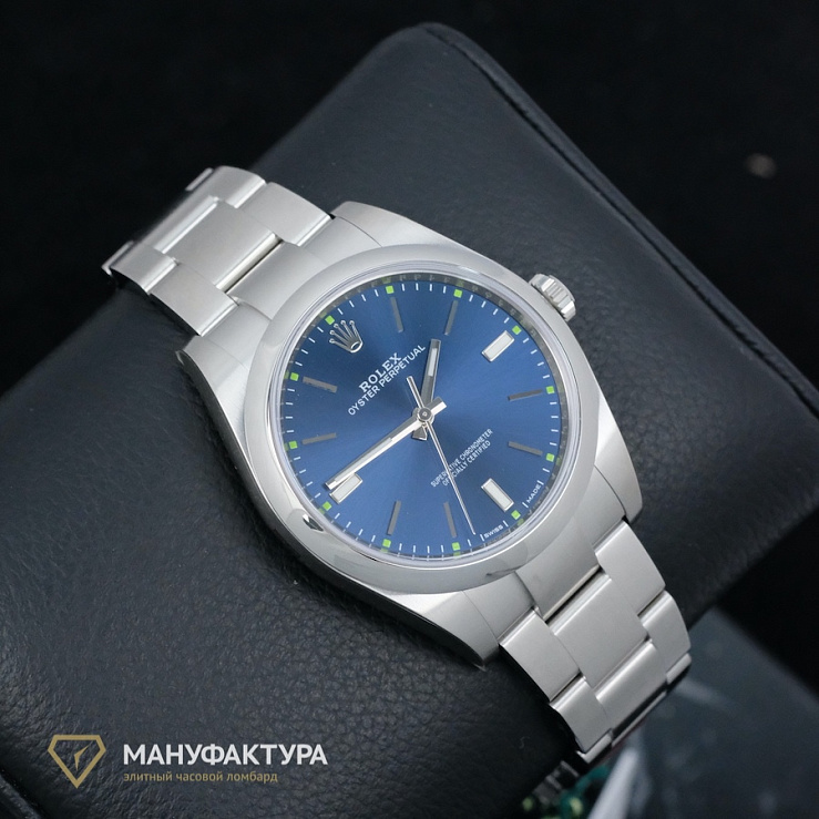 Oyster Perpetual 39mm Blue Dial
