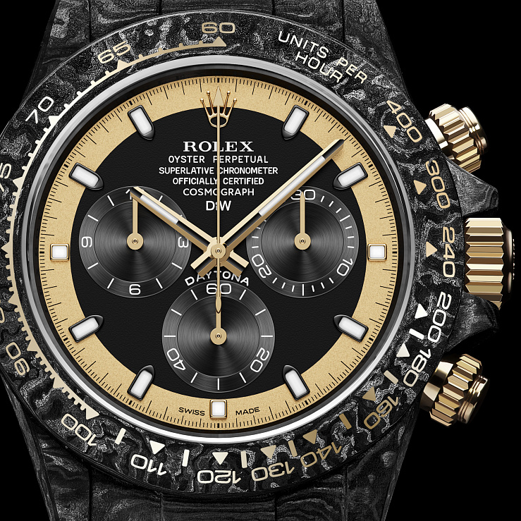 Rolex Daytona 40 Mm Cream Invert Gold