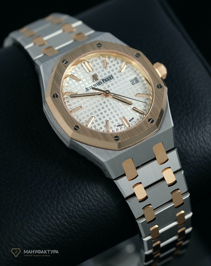 Royal Oak Steel Rose Gold 34mm Automat