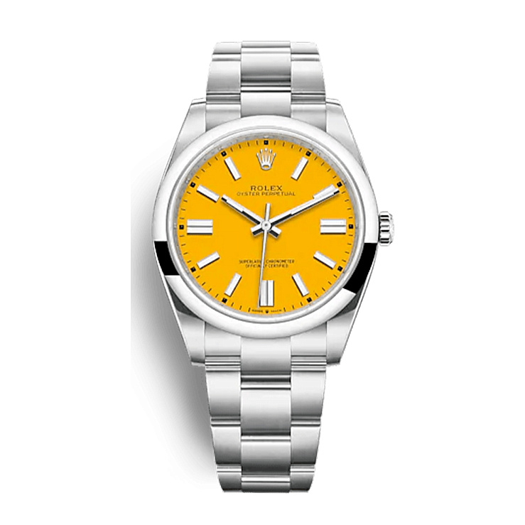 Oyster Perpetual 41 mm Yellow Dial