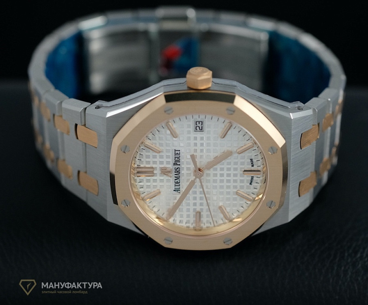 Royal Oak Steel Rose Gold 34mm Automat