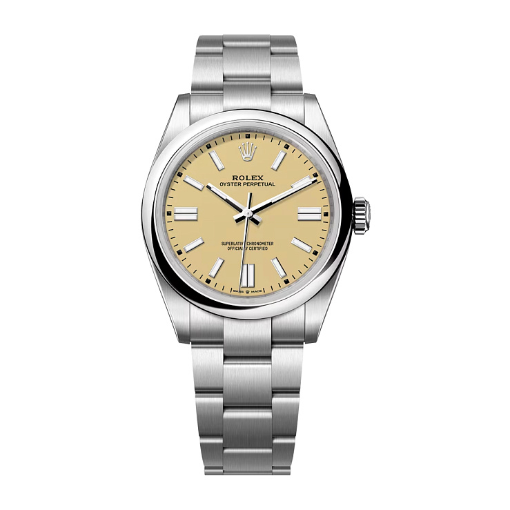 Oyster Perpetual New 41 mm Beige Dial