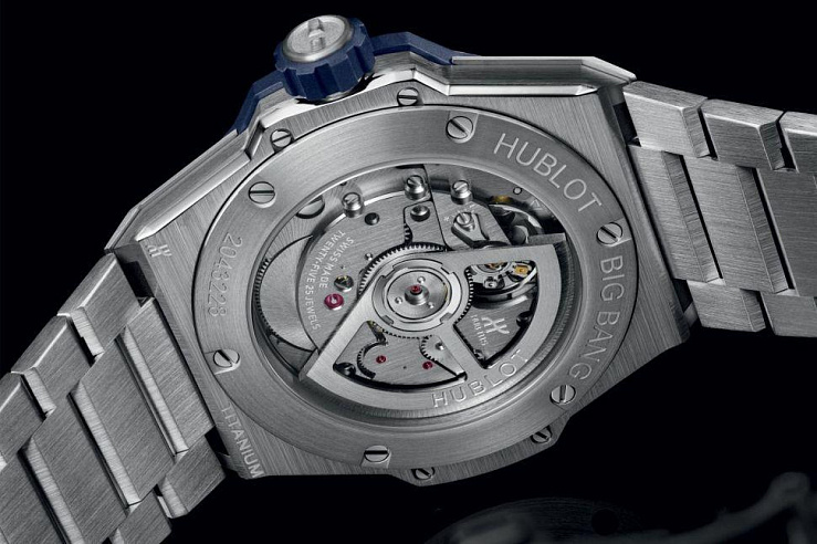 Big Bang Integrated Time Only Titanium Blue