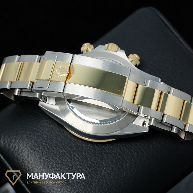Oyster Perpetual Cosmograph Daytona Black Dial 8 Diamonds