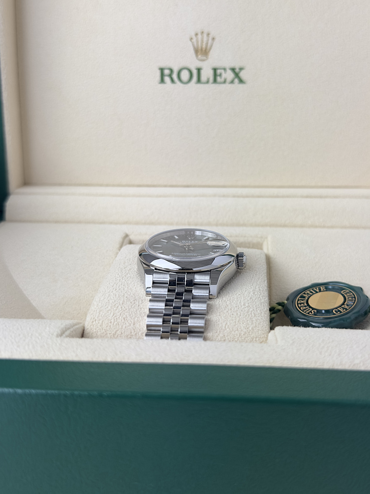 Datejust 31mm Steel Mint Green Dial Jubilee Bracelet