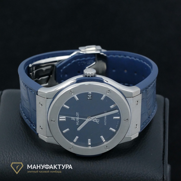 Classic Fusion Blue Titanium 45 mm