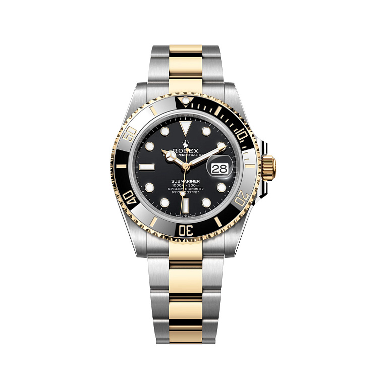 Submariner 41mm Steel & Gold Black