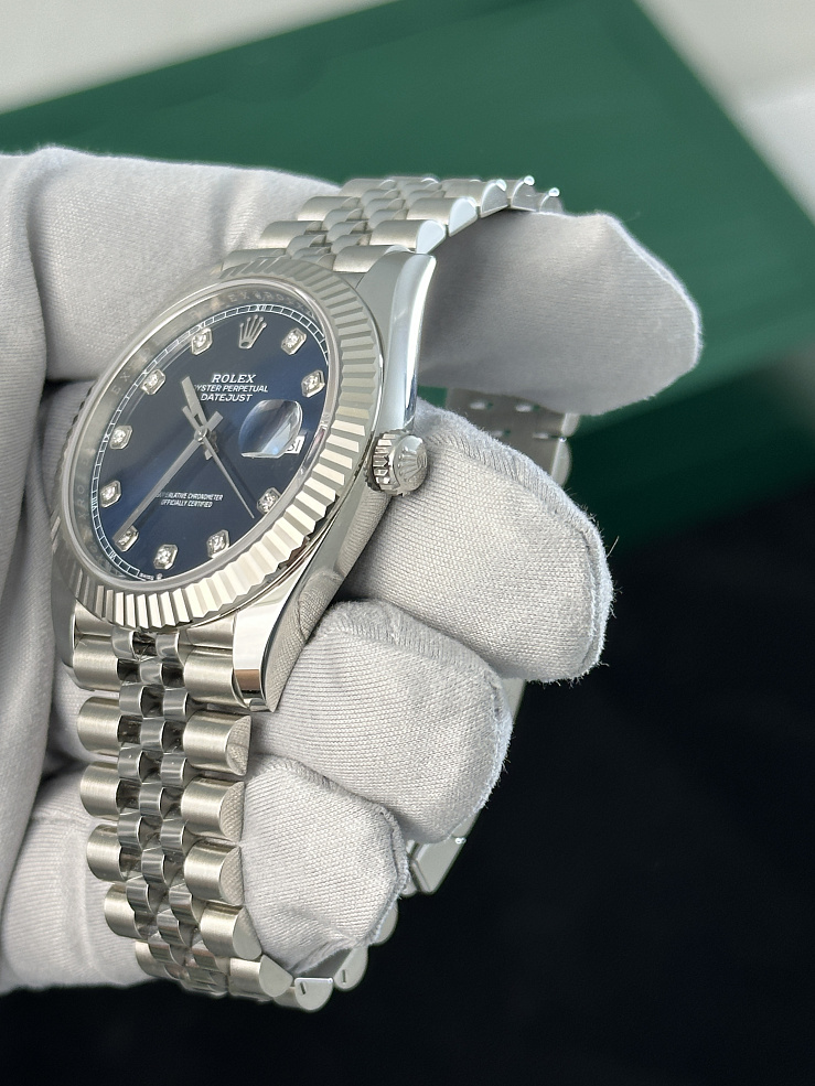 Oyster Perpetual Datejust 41mm Blue Dial