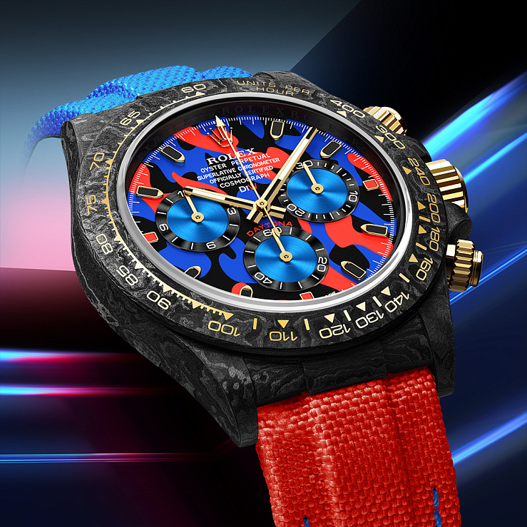 Rolex Daytona 41 Mm Military Red