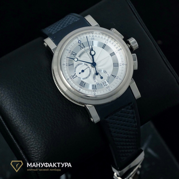 Marine Chronograph White Gold