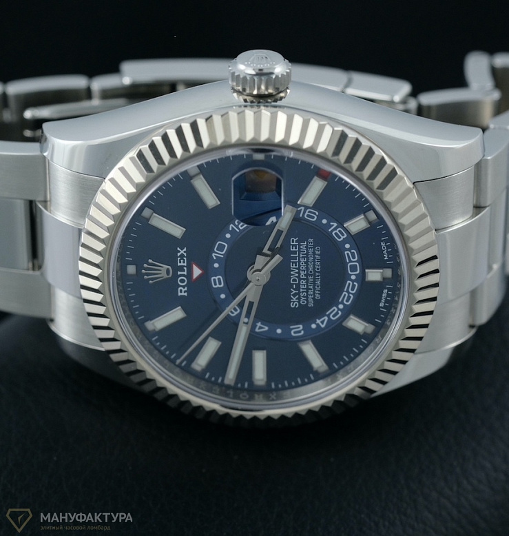 Sky-Dweller Steel Blue Dial