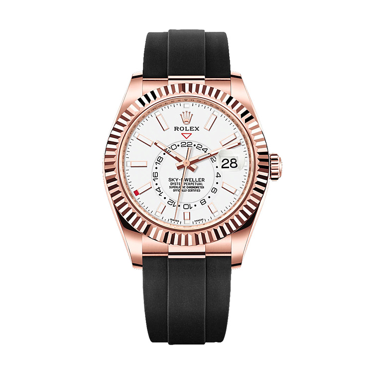 Sky Dweller 42mm White Index 2021