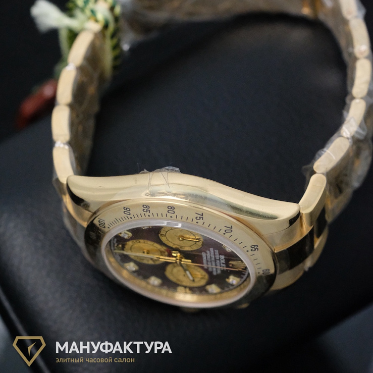Daytona Yellow Gold Black MOP Dial