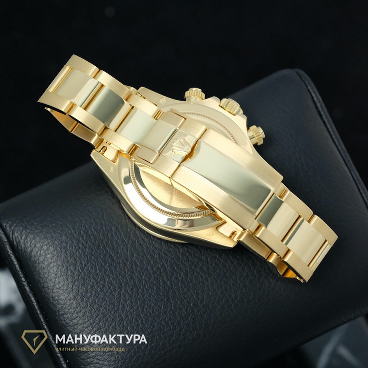 Oyster Perpetual Cosmograph Daytona Yellow Gold Original Green Dial Special Order