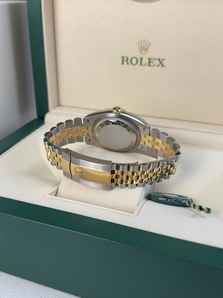 Datejust 36mm Steel & Yellow Gold Champagne Dial Jubilee Bracelet
