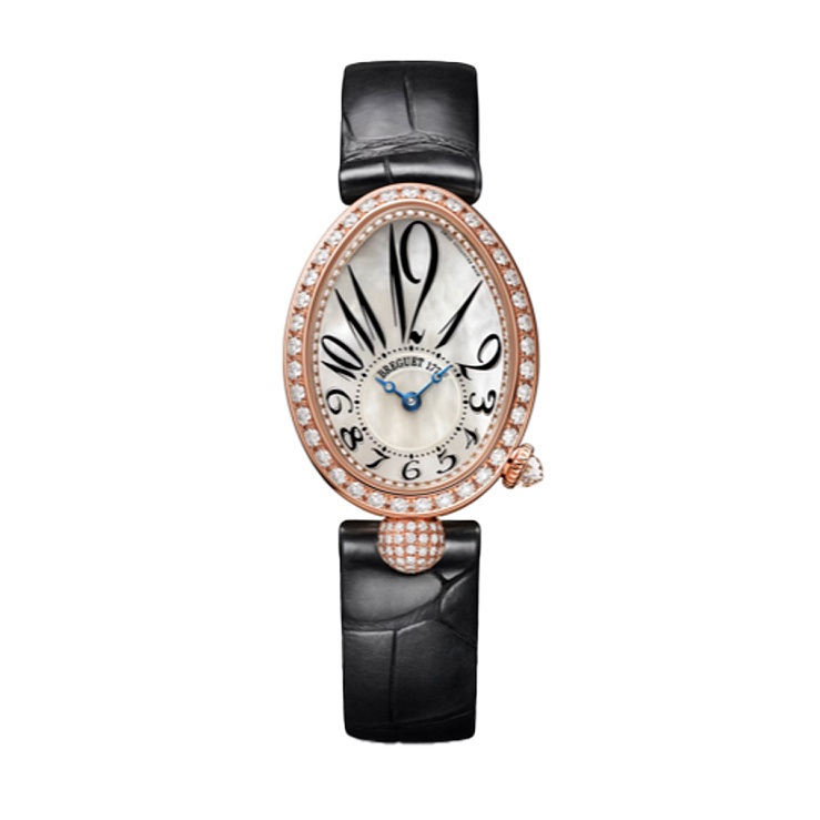Reine de Naples Mini Mother Of Pearl Diamonds Rose Gold