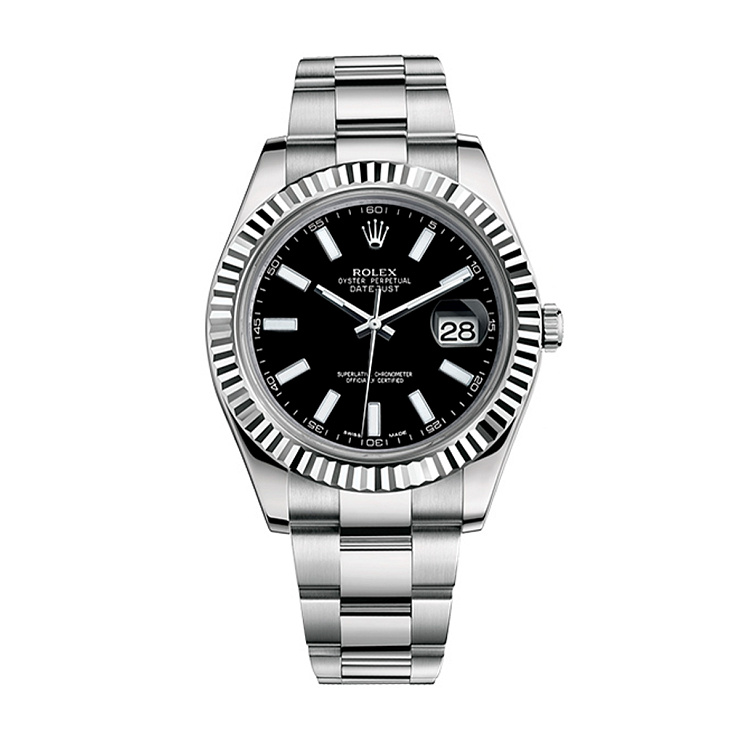 Datejust II 41mm Steel and White Gold