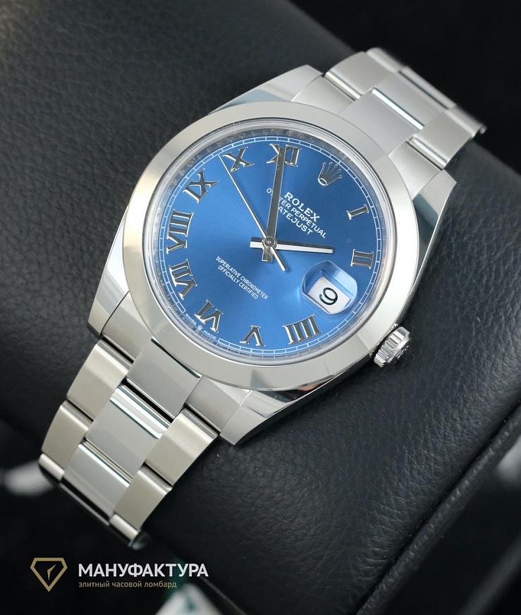 Oyster Perpetual Datejust II 41mm Blue Azzurro
