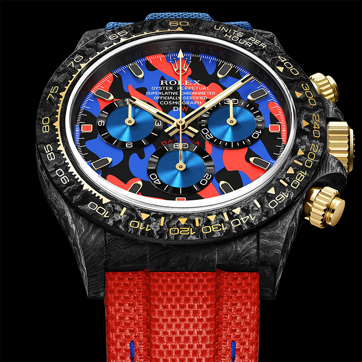 Rolex Daytona 41 Mm Military Red