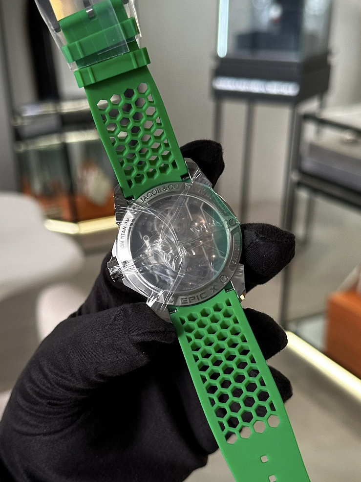 Epic X Skeleton Green Titanium