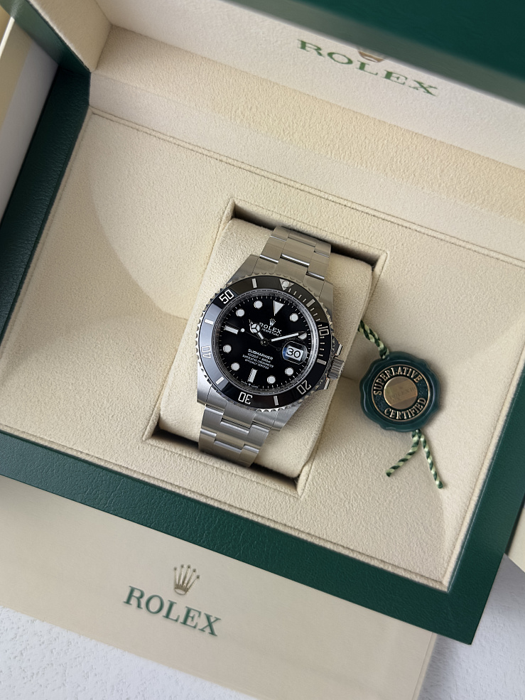 Submariner Date 41mm Steel Black