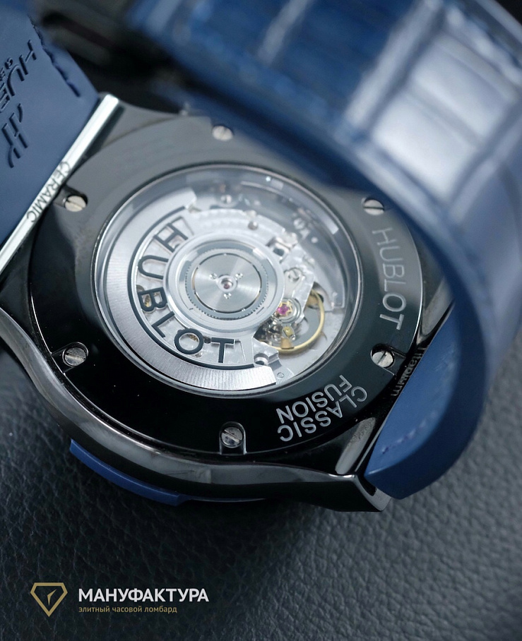 Classic Fusion Chronograph Ceramic Blue 45mm