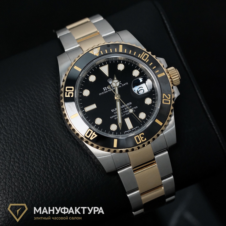 Submariner 40mm Steel & Yellow Gold